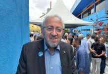 Representantes do Governo de Pernambuco vistoriam obras de saneamento em Petrolina nesta terça-feira