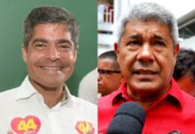 Quaest na Bahia: ACM Neto e Jerônimo Rodrigues têm empate técnico na disputa para o governo da Bahia no 1º turno