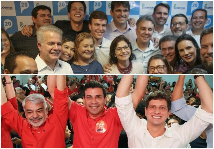 convencoes pt e podemos