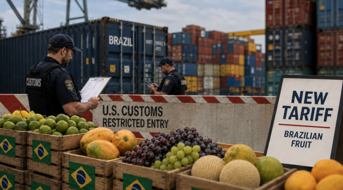 Abrafrutas se pronuncia sobre a tarifa adicional dos Estados Unidos às frutas brasileiras