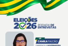 Grande Rio FM 100,7 entrevista candidata ao governo de Pernambuco Camila Falcão (UP) nesta segunda (24) no Nossa Voz