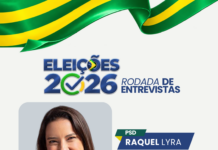 Grande Rio FM 100,7 entrevista candidata à reeleição Raquel Lyra (PSD) nesta quinta (27) no Nossa Voz