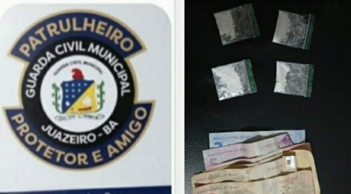 Ações da Guarda Civil Municipal resultam em prisão por tráfico e proteção a vítima de violência doméstica