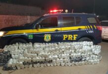 Motorista tenta fugir da PRF e é detido com 153 Kg de maconha em Juazeiro