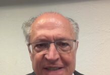 Alckmin grava vídeo de apoio a João Campos contra suposto “gabinete do ódio”