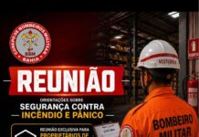 Juazeiro: bombeiros realizam reunião com proprietários de galpões sobre prevenção contra incêndios nesta quinta (13)
