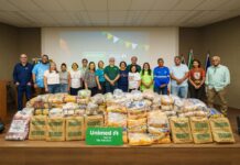 Unimed Vale do São Francisco doa 15 toneladas de alimentos
