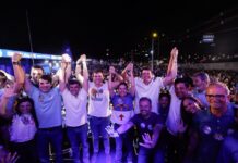União Brasil tem Miguel e Fernando Filho dividindo votos, unindo palanque e mirando duas cadeiras em Brasília