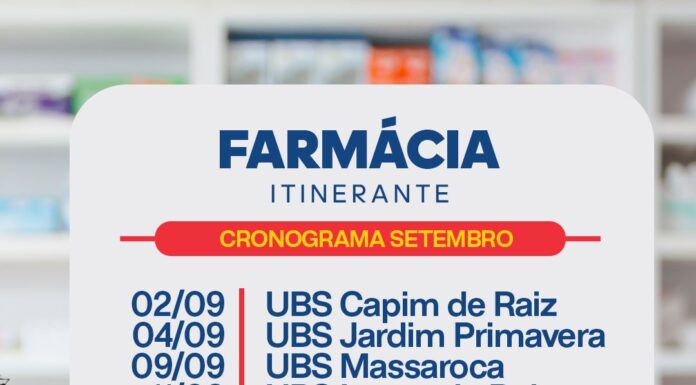 Juazeiro: Farmácia Itinerante divulga cronograma de setembro; confira