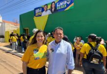 Lara Cavalcanti e Carlos Britto inauguram comitê de campanha do PL em Afrânio