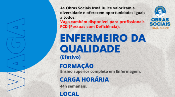 Hospital Regional de Juazeiro abre processo seletivo para enfermeiro de OPME