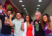 Ivan Moraes inicia campanha ao governo com agendas ao lado de candidatos do PSOL