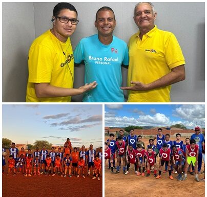 Arena 100,7 GRFM: Projeto social incentiva esporte e transforma a vida de crianças no Salitre, em Juazeiro (BA)