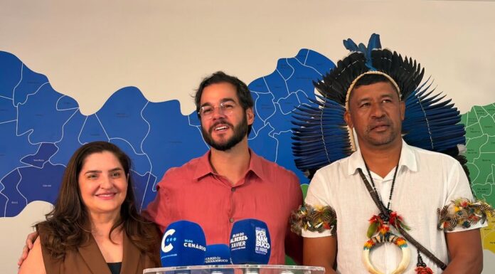 Túlio Gadêlha confirma Dulci Amorim e anuncia Marcelo Pankararu como suplentes para o Senado