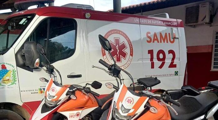 SAMU 192 de Juazeiro recebeu mais de R$ 3,9 milhões em renovação e manutenção de frota, diz balanço da Sesau