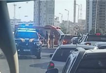 Atropelamento de pedestre deixa três feridos na ponte Presidente Dutra, entre Juazeiro e Petrolina