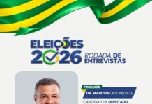 Grande Rio FM 100,7 entrevista nesta quarta (2) o candidato à Câmara dos Deputados Dr. Marcos Ortopedista (Podemos) no Nossa Voz