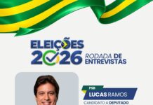 Grande Rio FM 100,7 entrevista nesta quinta (10) o deputado federal e candidato a reeleição Lucas Ramos (PSB) no Nossa Voz