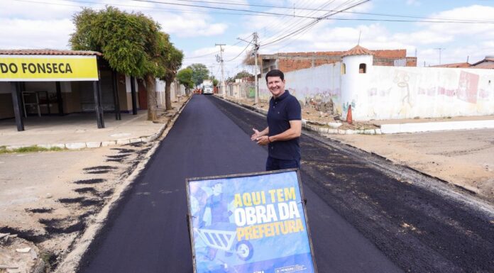 Com investimento de quase R$ 14 milhões, nove bairros de Petrolina terão ruas recapeadas