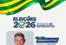 Grande Rio FM 100,7 entrevista nesta quinta (17) o candidato à Câmara dos Deputados Rosalvo Antônio no Nossa Voz