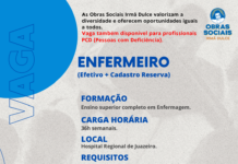Hospital Regional de Juazeiro abre processo seletivo para contratação de enfermeiro e técnico de enfermagem